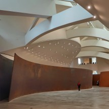 In the Guggenheim Museum